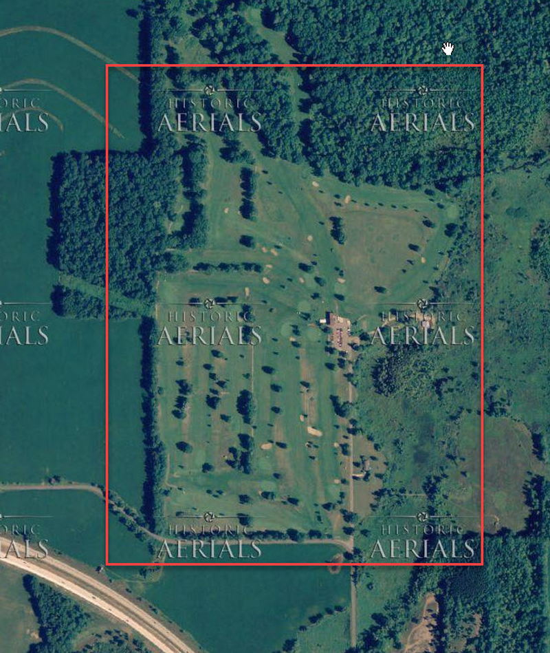 Tomac Woods Golf Course - 2005 Aerial (newer photo)